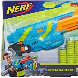 NEW NERF Vortex VTX Pyragon Disc Drum Blaster NIP